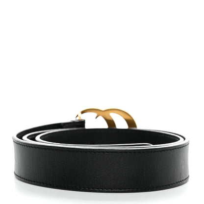 Gucci Moon Calfskin Double G 30mm Belt 85 34 Black 2 of 7