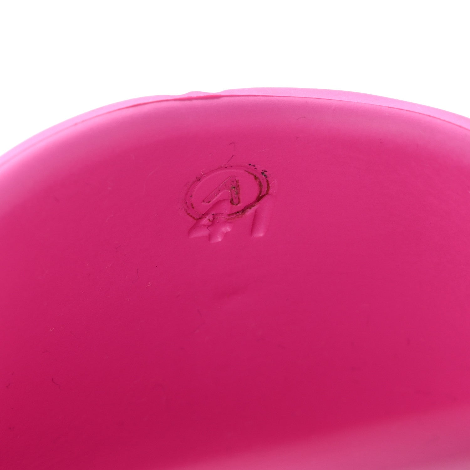 Louis Vuitton Rubber Monogram Embossed Pool 55 Flat Comfort Mule 41 Pink 8 of 9