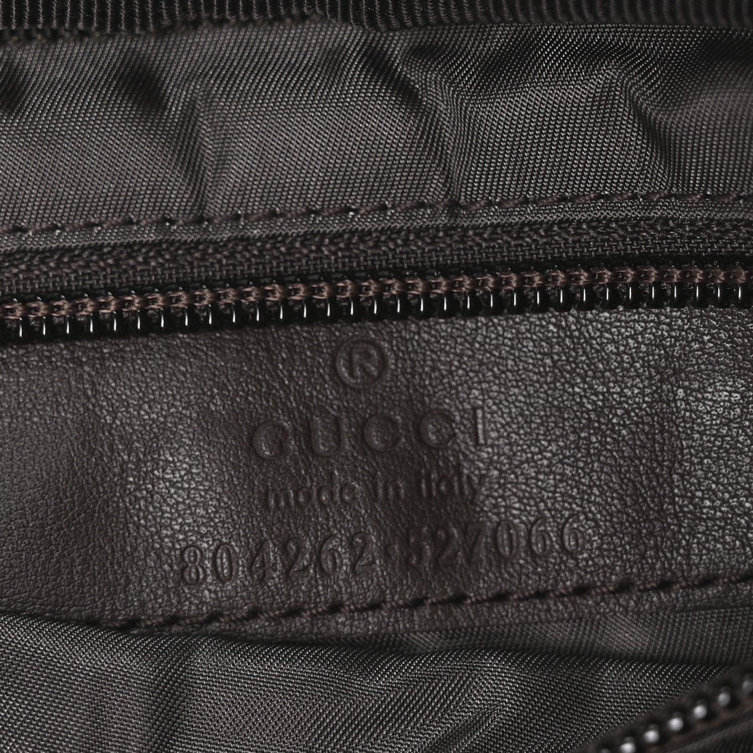 Gucci Monogram Large Belt Bag Beige Dark Brown 6 of 9