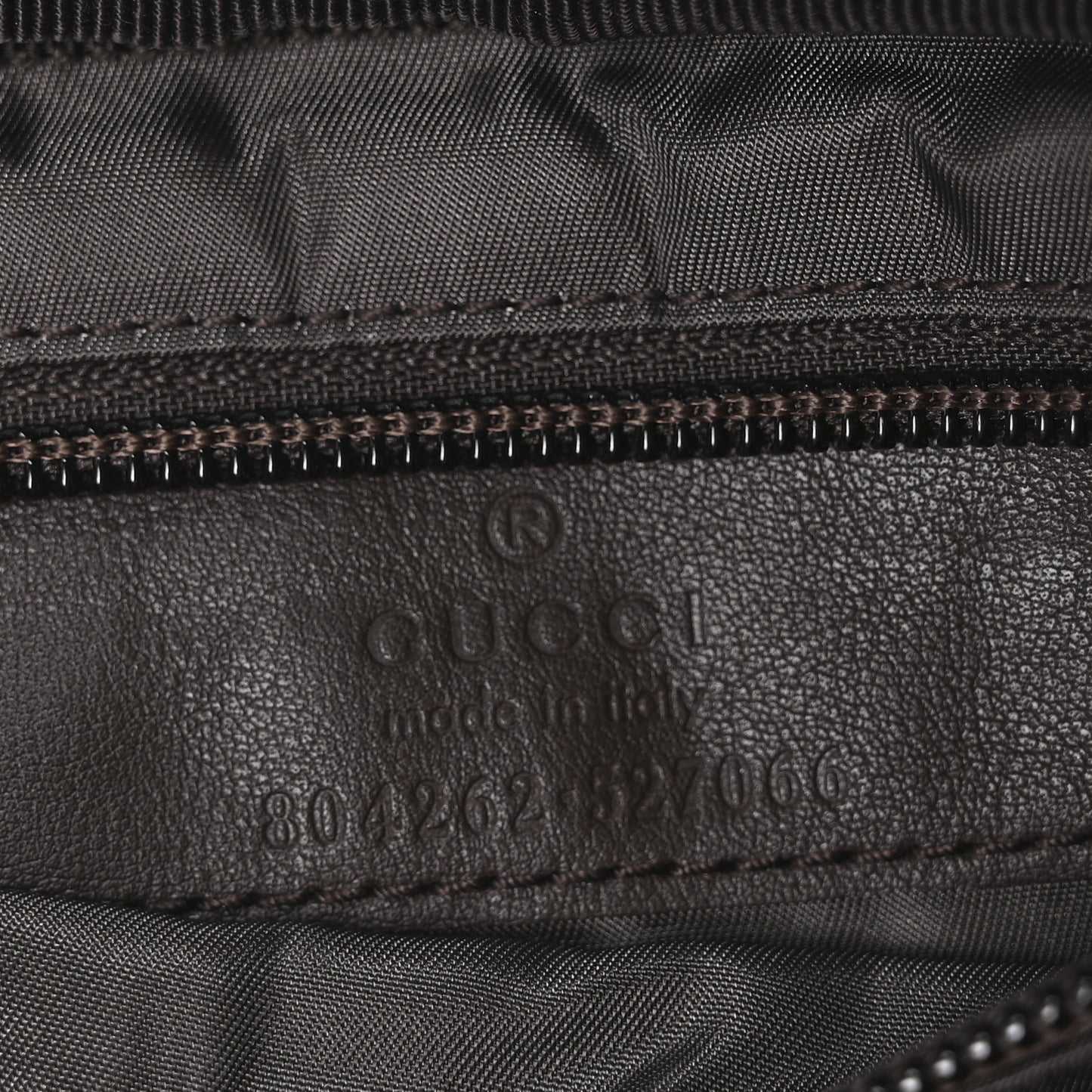 Monogram Large Belt Bag Beige Dark Brown