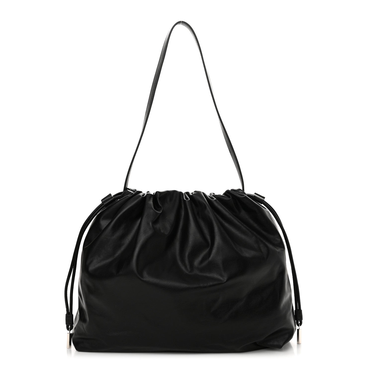 The Row Nappa Angy Hobo Bag Black 1 of 11