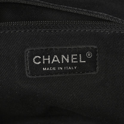 Chanel Caviar Quilted CC Timeless Soft Tote Black 7 of 10