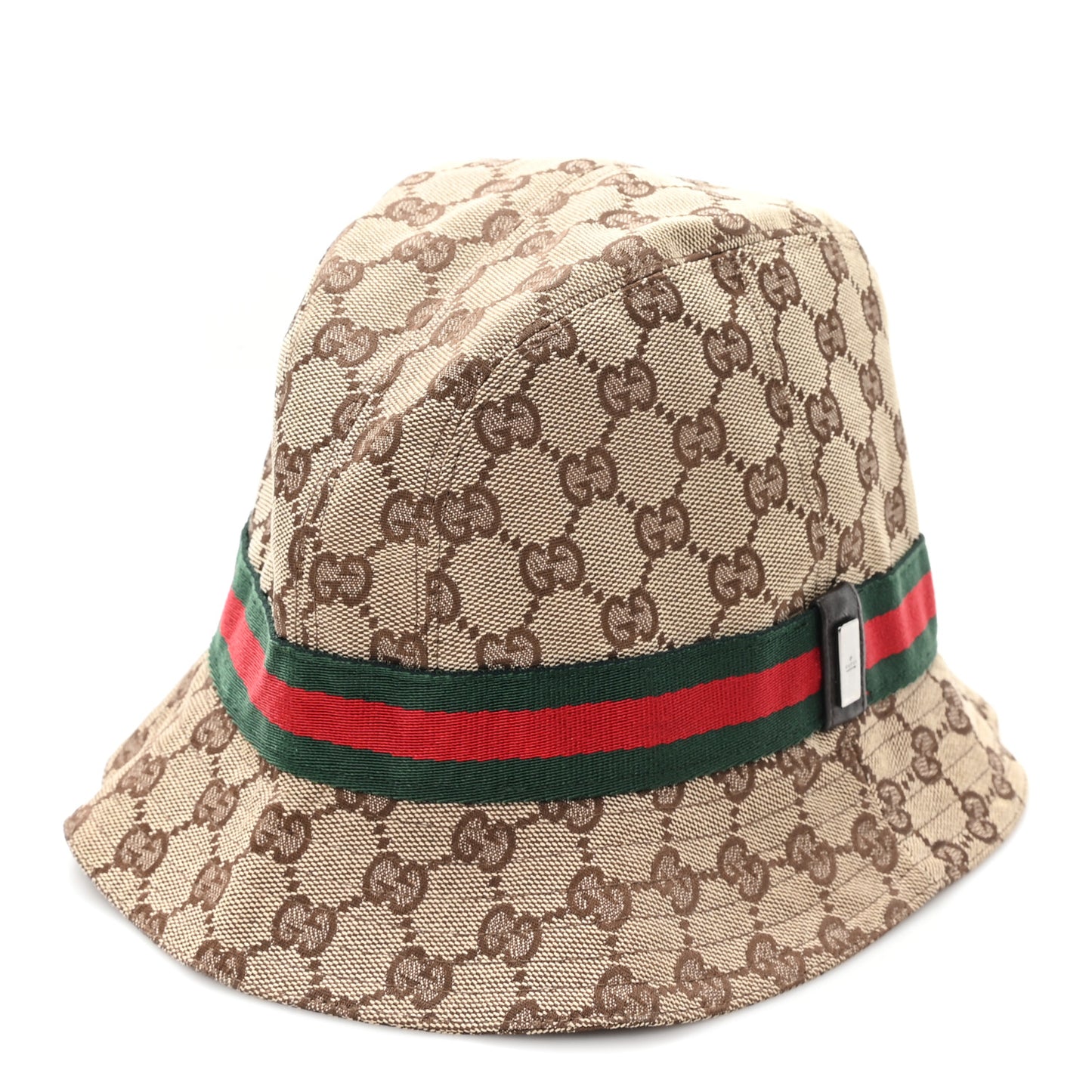 Monogram Web Bucket Hat M Brown