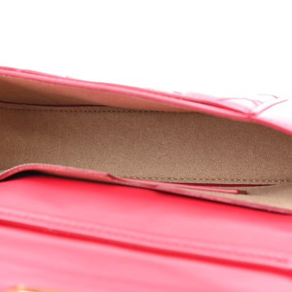 Givenchy Goatskin Quilted GV3 Mini Pocket Convertible Bag Fuchsia 5 of 8