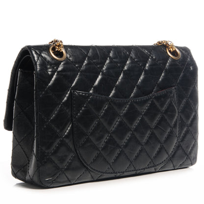 Chanel Aged Calfskin 50th Anniversary 2.55 Reissue 225 Flap Black 3 of 9