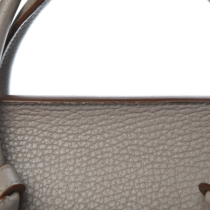 Celine Crisped Calfskin Mini Tie Knot Tote Medium Grey 11 of 15
