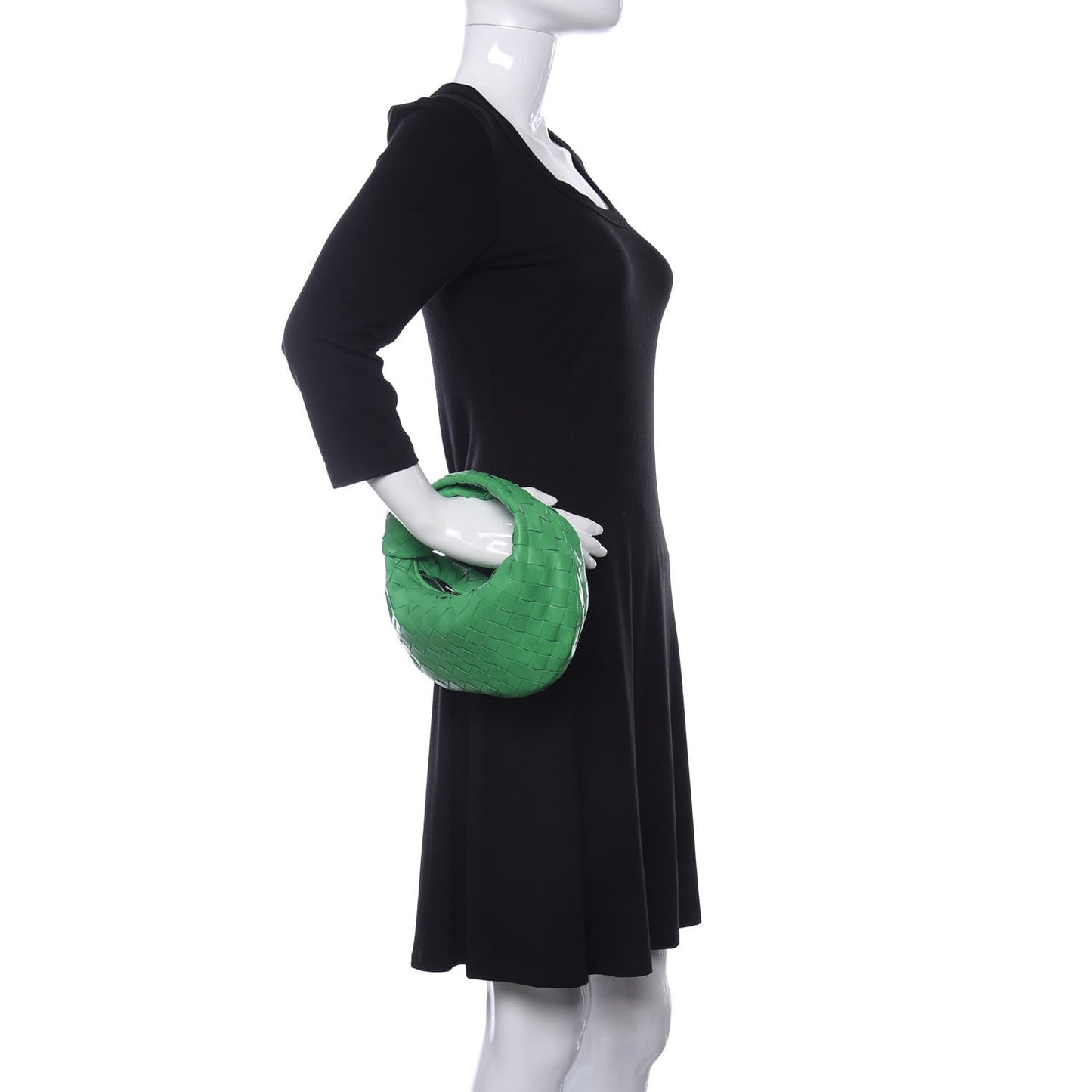 Nappa Intrecciato Mini Jodie Grass