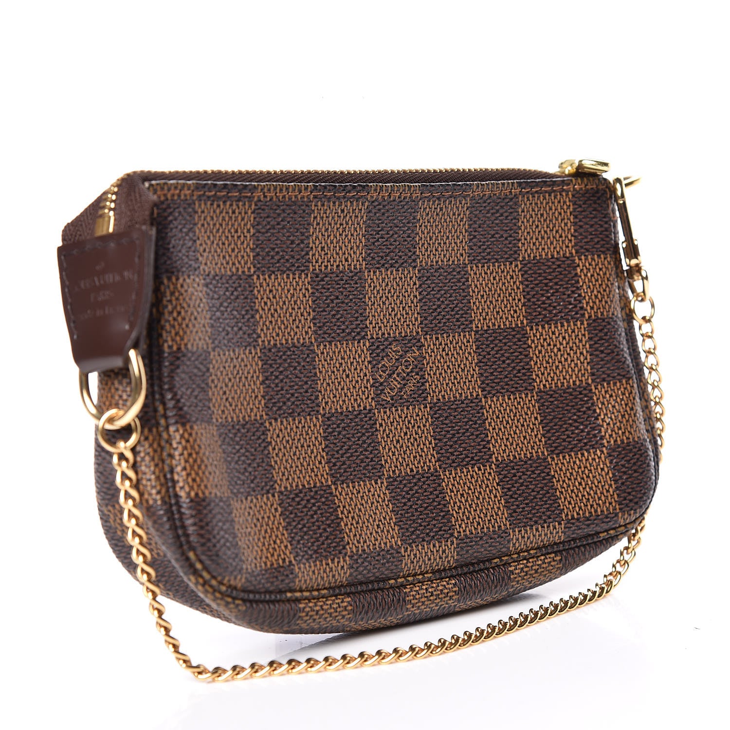 Louis Vuitton Damier Ebene Mini Pochette Accessories 3 of 7