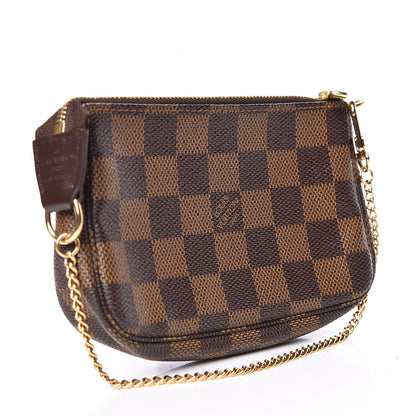 Louis Vuitton Damier Ebene Mini Pochette Accessories 3 of 7