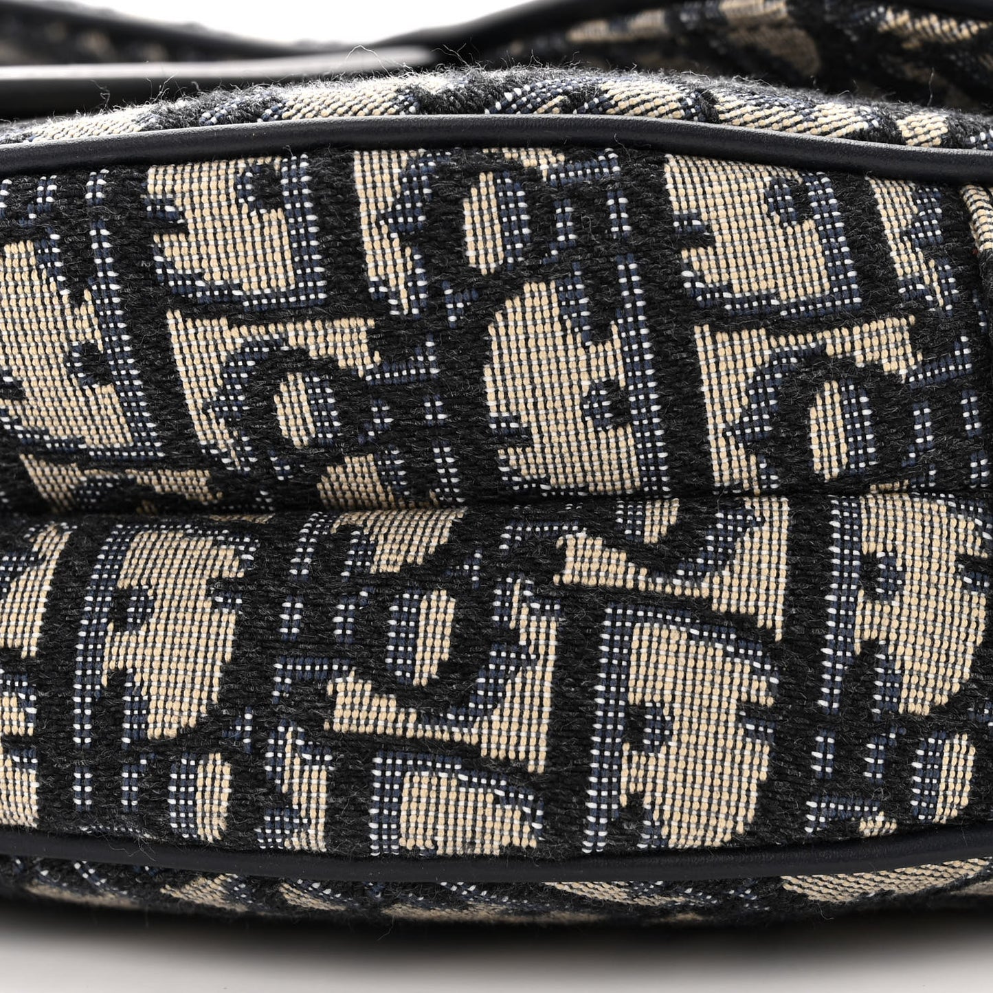 Oblique Saddle Bag Blue