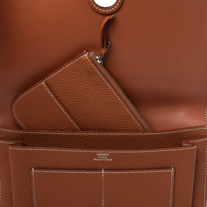 Hermes Togo Dogon Duo Wallet Gold 4 of 14