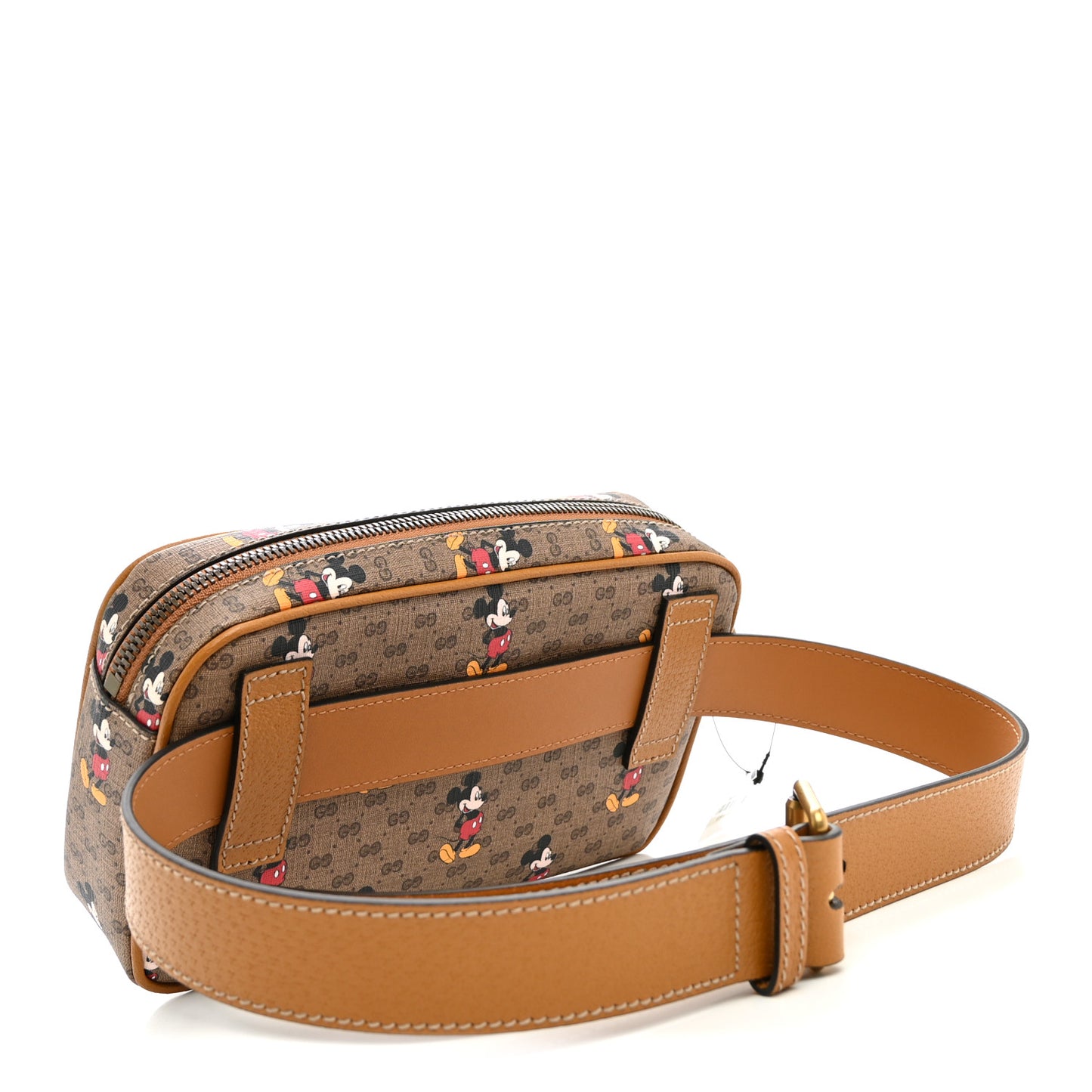 X DISNEY Mini Vintage GG Supreme Monogram Mickey Mouse Small Belt Bag 85 34 Beige Vintage Sun Oil