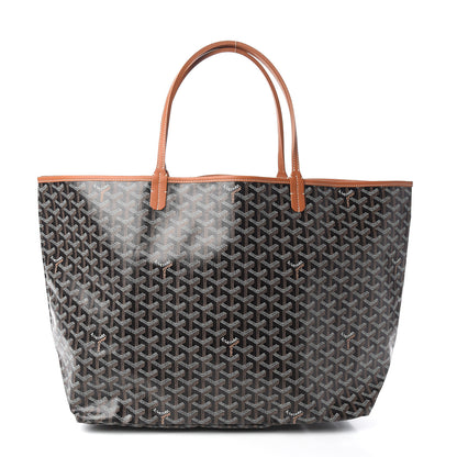 Goyard Goyardine Saint Louis GM Black Gold 4 of 9