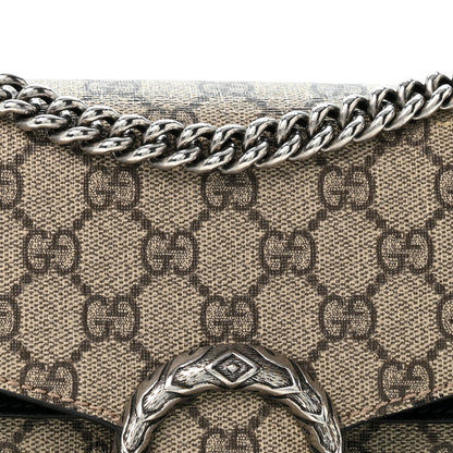 Gucci GG Supreme Monogram Small Dionysus Shoulder Bag Black 8 of 13