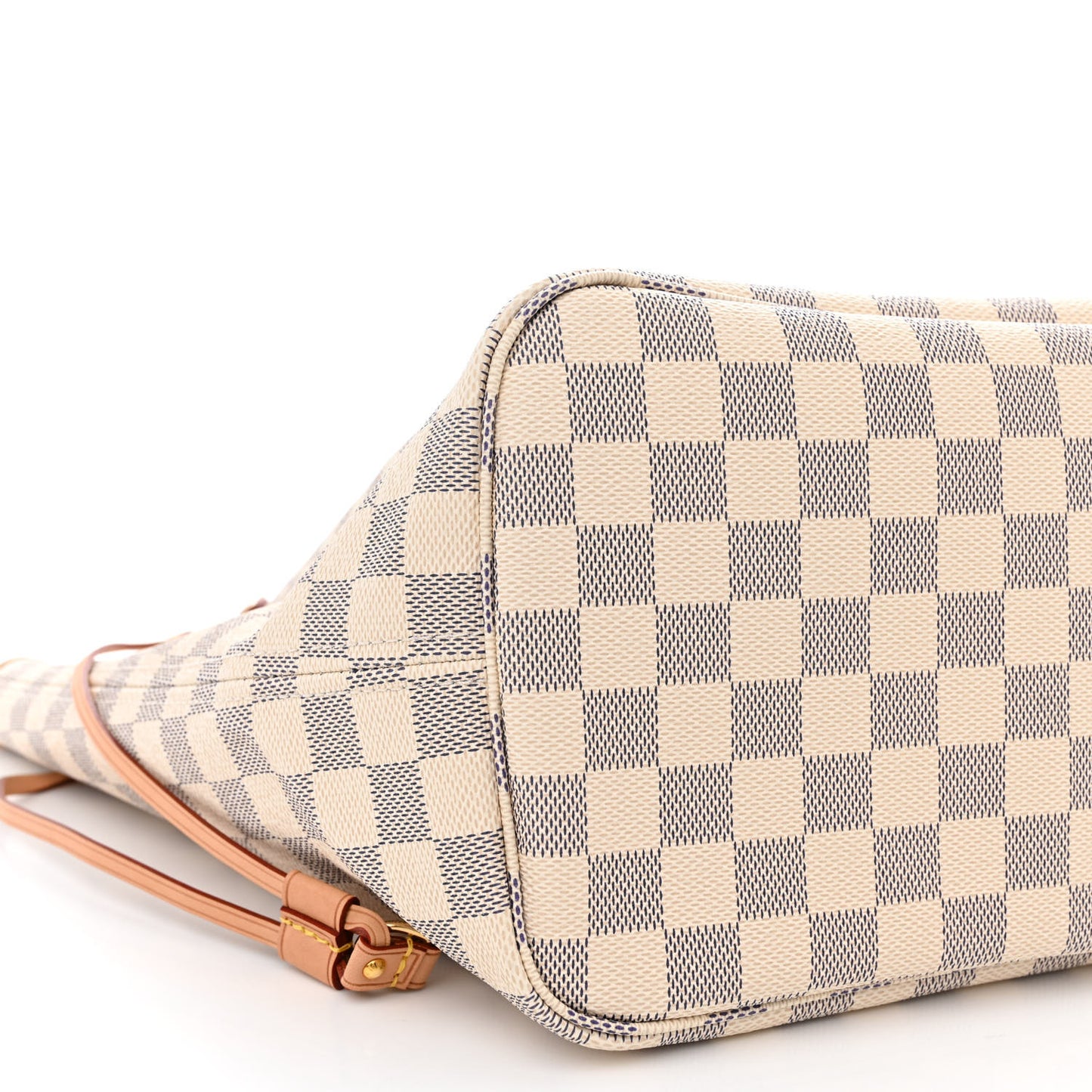 Damier Azur Neo Neverfull MM Rose Ballerine