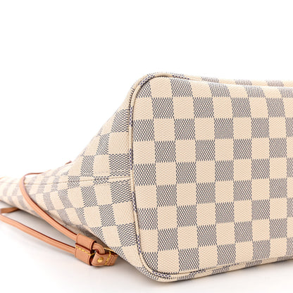 Louis Vuitton Damier Azur Neo Neverfull MM Rose Ballerine 11 of 12