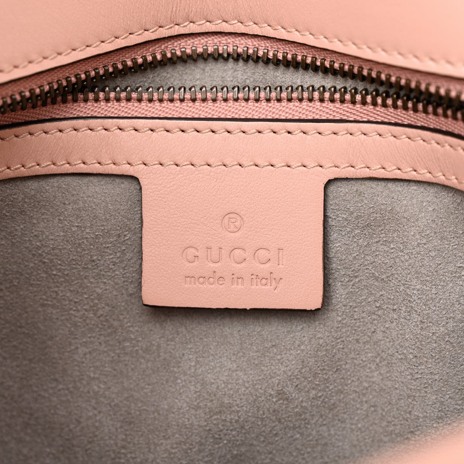 Gucci Calfskin Matelasse Small GG Marmont Shoulder Bag Perfect Pink 6 of 10