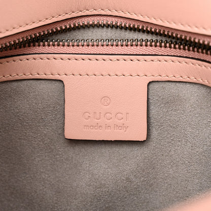 Gucci Calfskin Matelasse Small GG Marmont Shoulder Bag Perfect Pink 6 of 10