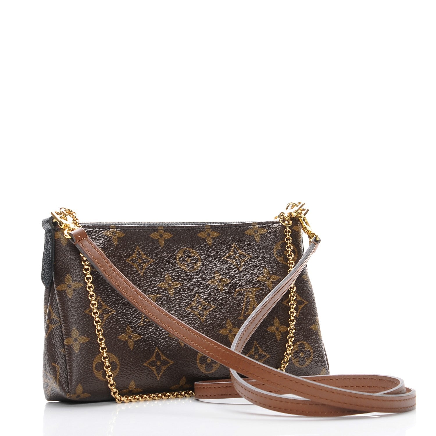 Louis Vuitton Monogram Pallas Clutch Black 4 of 8