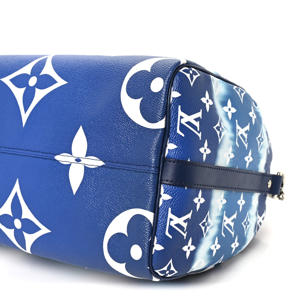 Louis Vuitton Monogram Escale Speedy Bandouliere 30 Blue 10 of 10