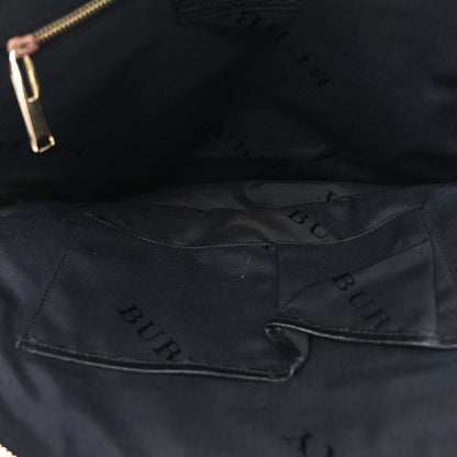 Burberry Heritage Grain Medium Orchard Bowling Bag Black 5 of 9