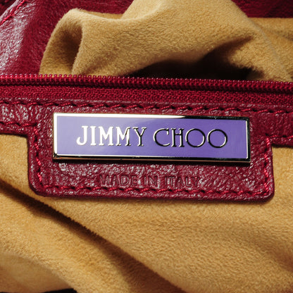 Jimmy Choo Leather XL Ramona Tote Red 5 of 9