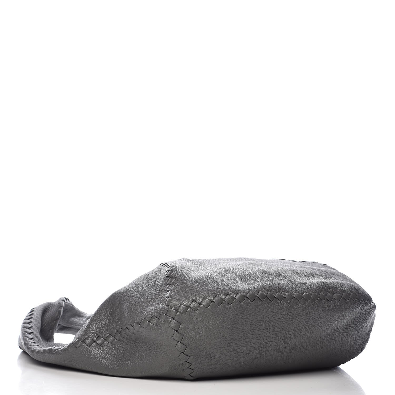 Bottega Veneta Cervo Deerskin Large Hobo Light Grey 4 of 11