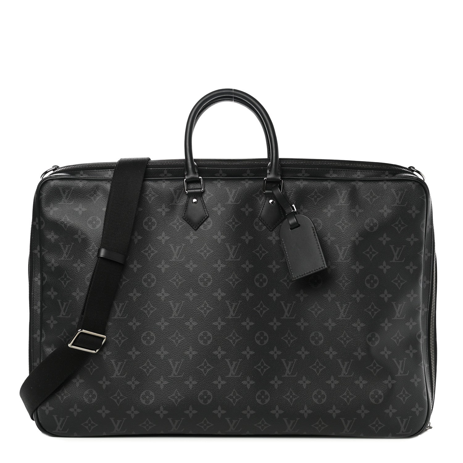 Louis Vuitton Monogram Eclipse Garment Cover 2 Hangers 2 of 11