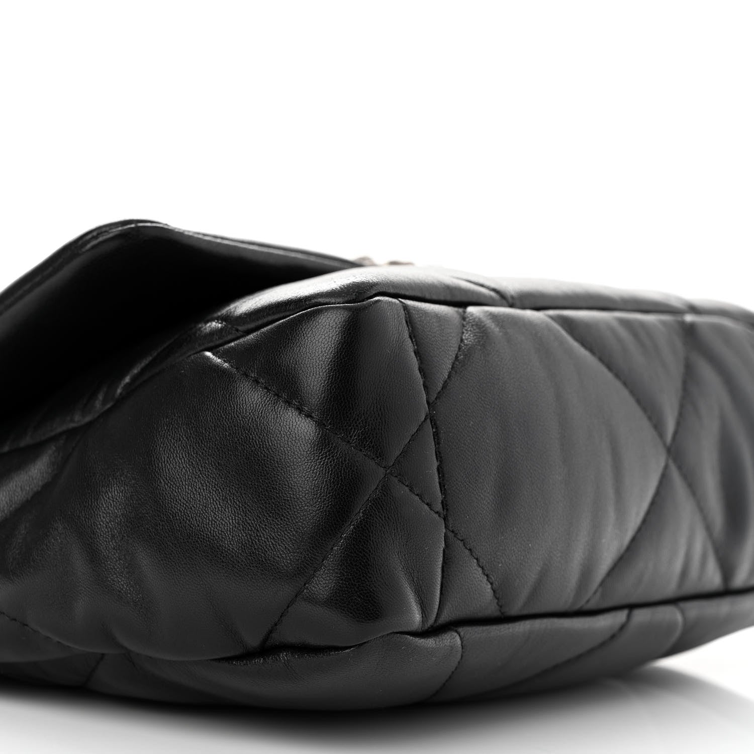 Chanel Lambskin Quilted Medium Chanel 19 Flap Black 9 of 12