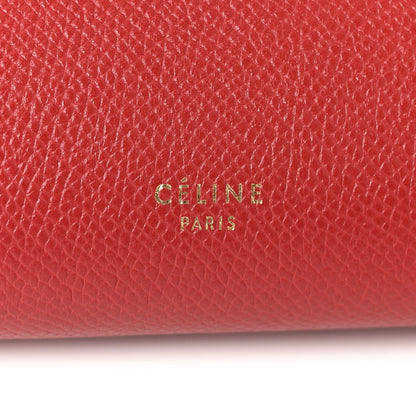 Celine Grained Calfskin Mini Belt Bag Coquelicot 5 of 9