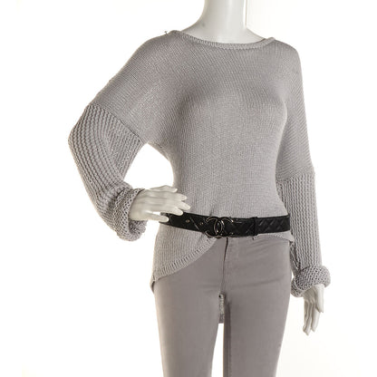 Chanel Lambskin Quilted CC Belt 80 32 Black 2 of 5