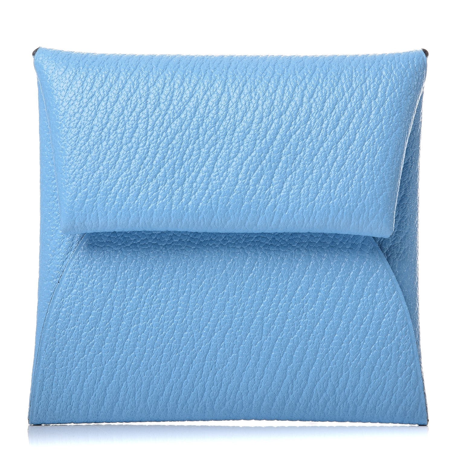 Hermes Chevre Mysore Bastia Coin Purse Celeste 1 of 8