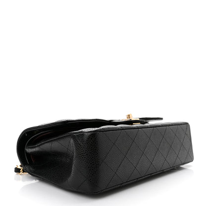 Chanel Caviar Quilted Medium Double Flap Black 4 of 12