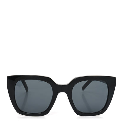 Saint Laurent Acetate Cat Eye Sunglasses SL M143 Black 2 of 8