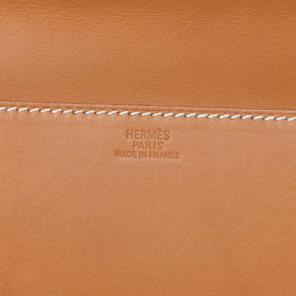 Hermes Vache Natural Waist Bag Clutch 12 of 13