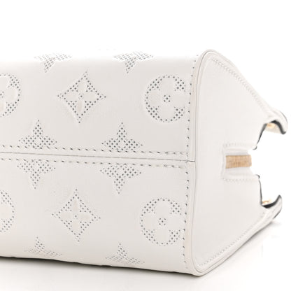 Louis Vuitton Calfskin Embossed Monogram OnTheGo East West White 11 of 11