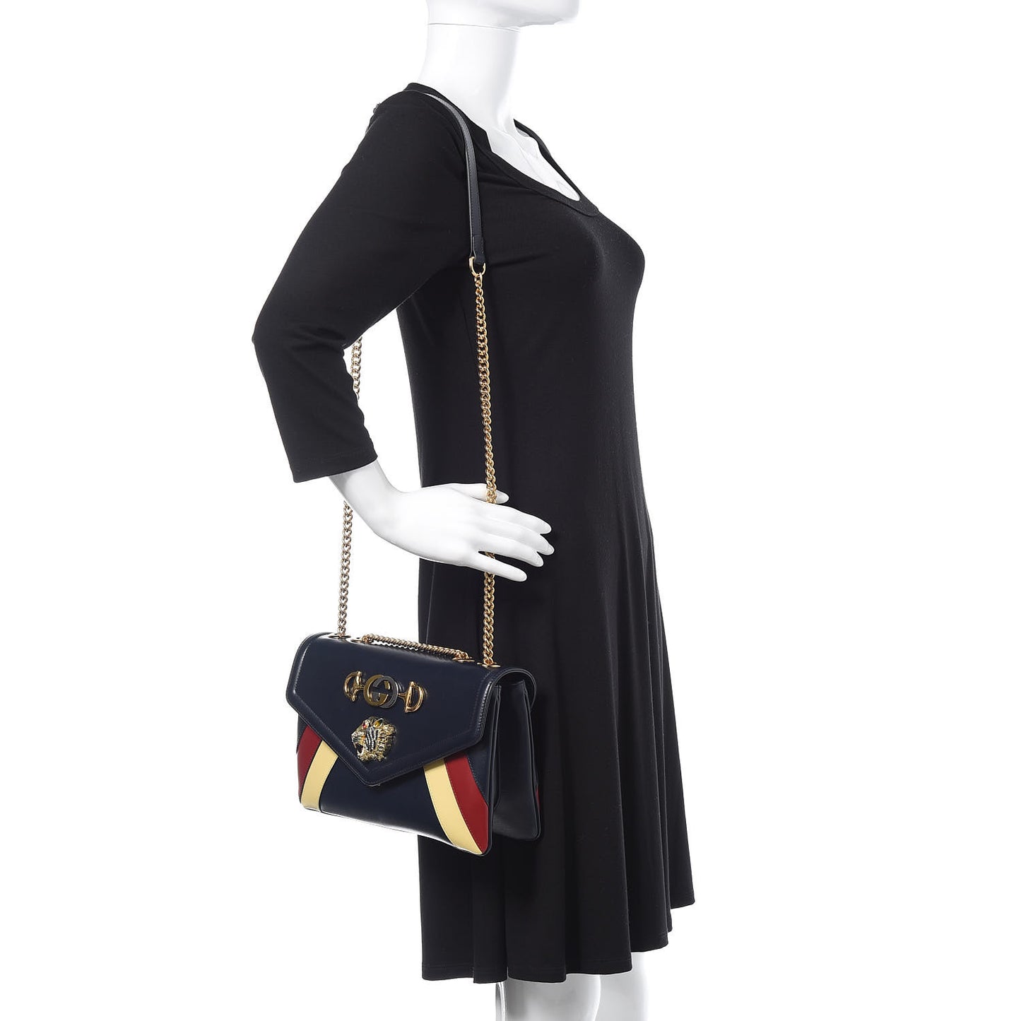 Vitello Palmellato Lux Crystal Medium Rajah Shoulder Bag Blue Romantic Cerise Butter Multicolor