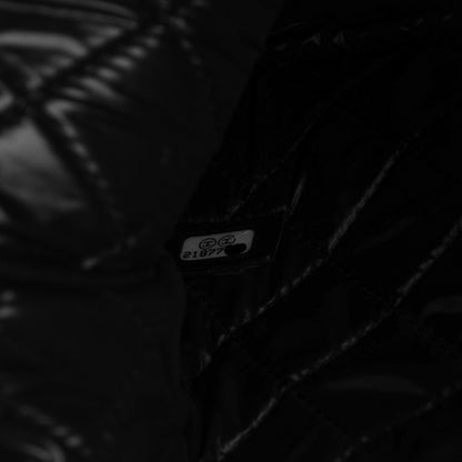 Chanel Denim Large Deauville Pouch Dark Blue 7 of 7