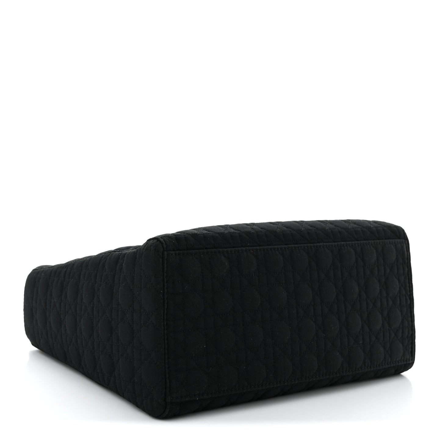 Nylon Cannage Large Lady Dior Black