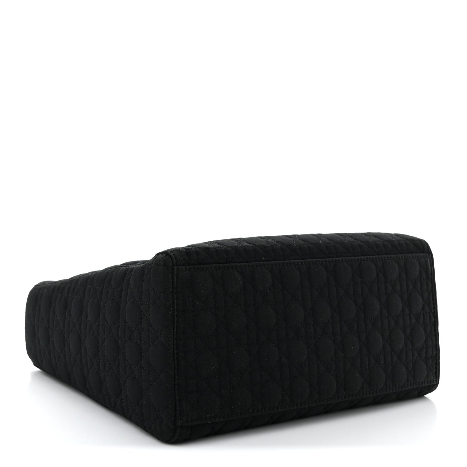 Christian Dior Nylon Cannage Large Lady Dior Black 4 of 10