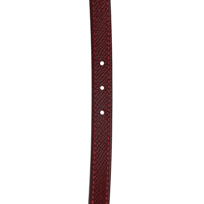 Hermes Swift Epsom 13mm Focus Belt 80 Rouge H Rose Mexico 5 of 8