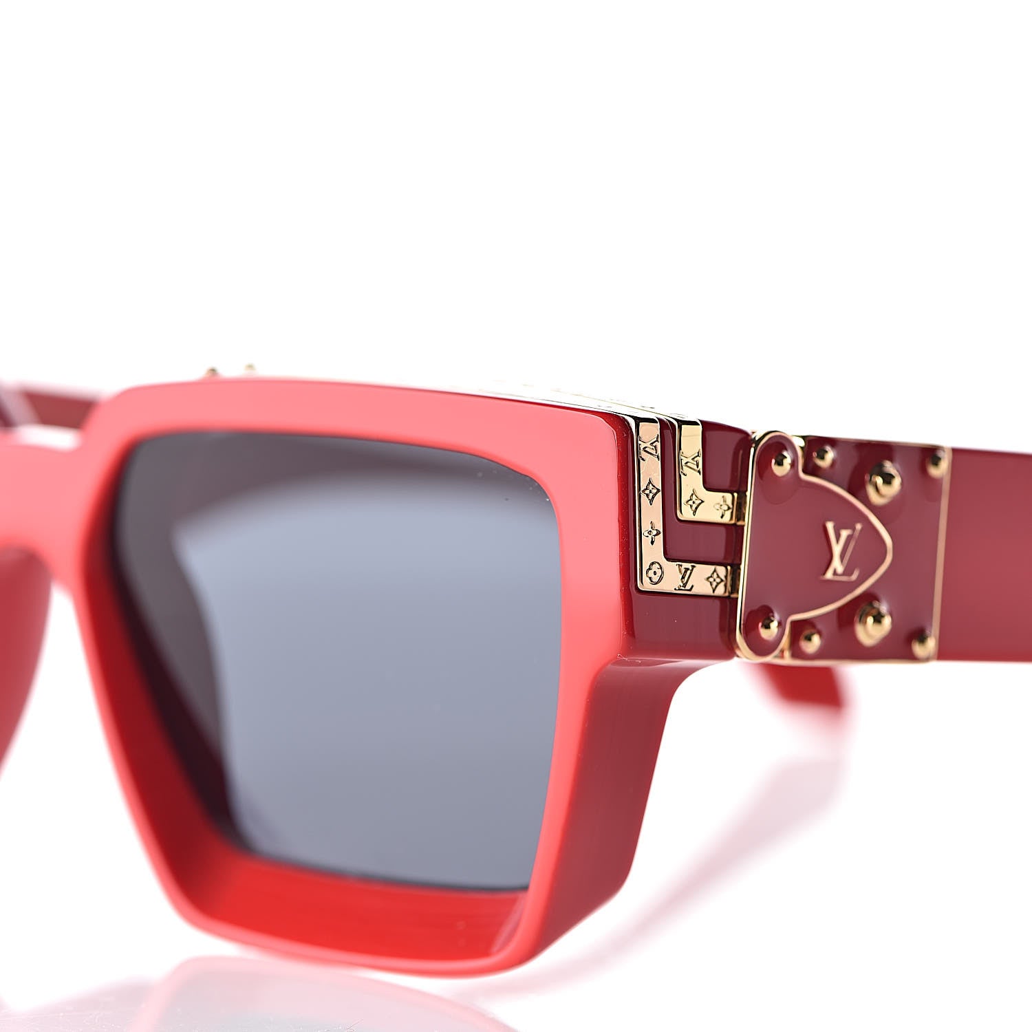 Louis Vuitton Acetate 1.1 Millionaires Z1169E Sunglasses Red 7 of 8
