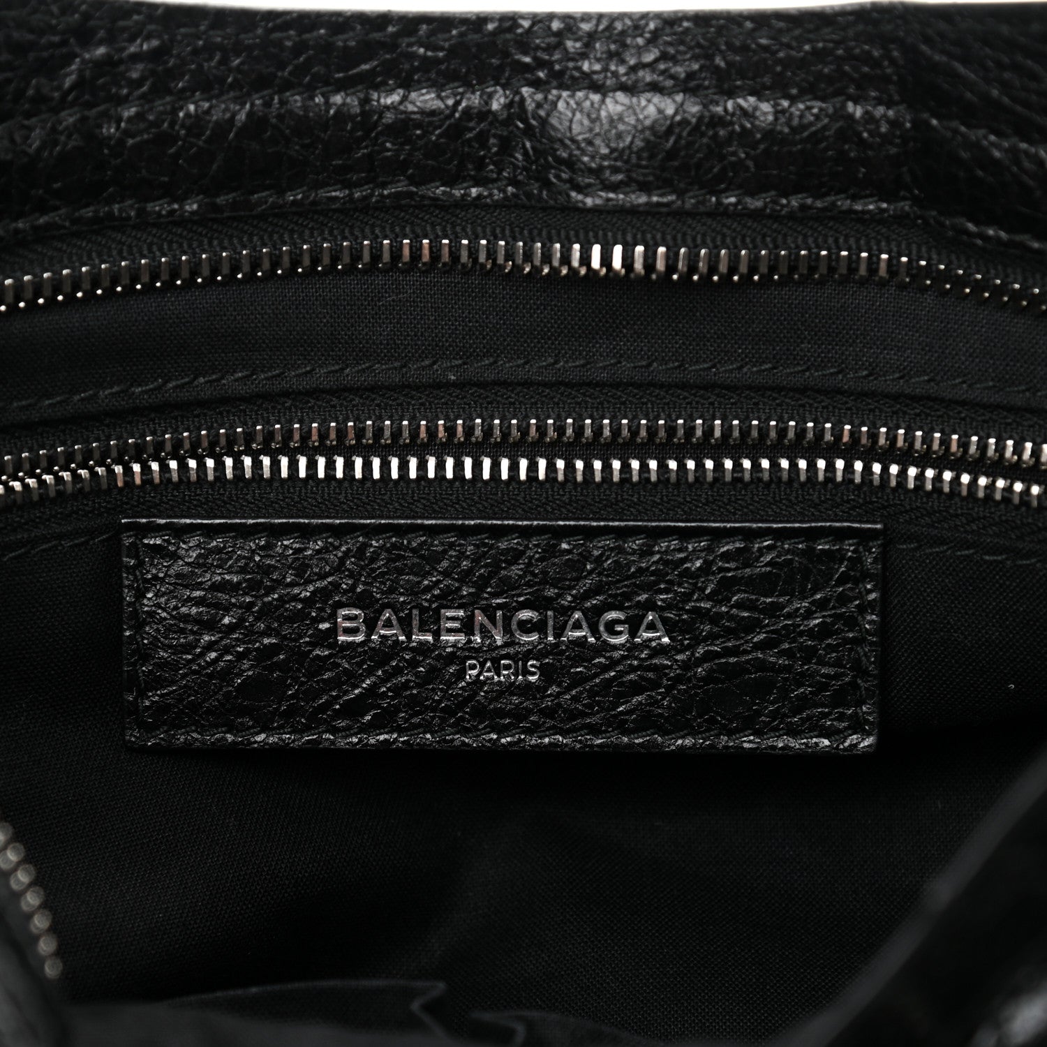 Balenciaga Agneau Classic Silver Hardware S City Black 6 of 10