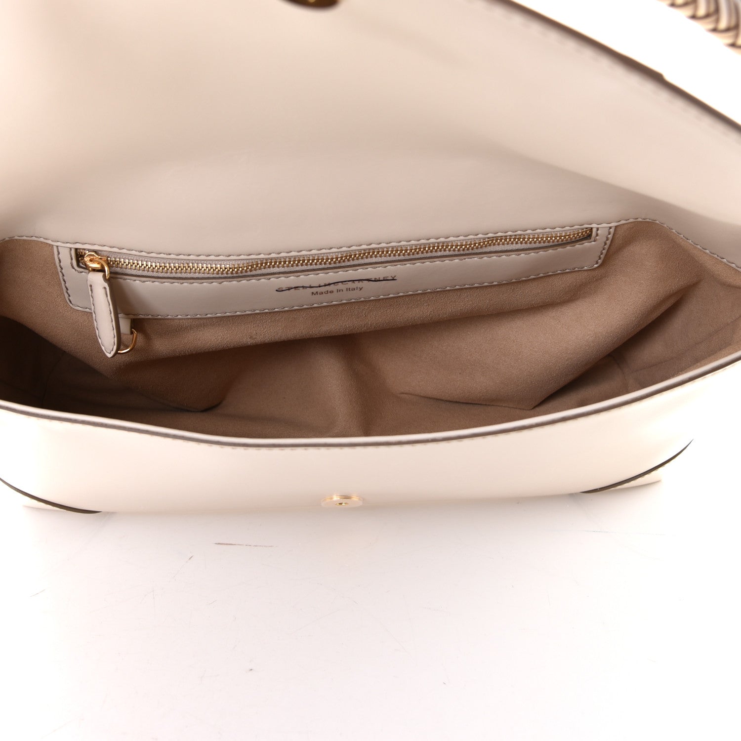 Stella McCartney Eco Alter Nappa Medium Doctor Shoulder Bag Ivory 4 of 7