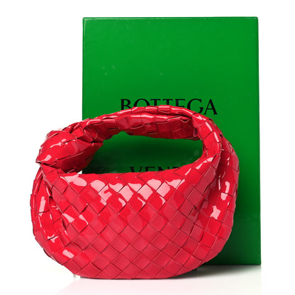 Bottega Veneta Patent Nappa Intrecciato Mini Jodie Candy Stripe 11 of 11