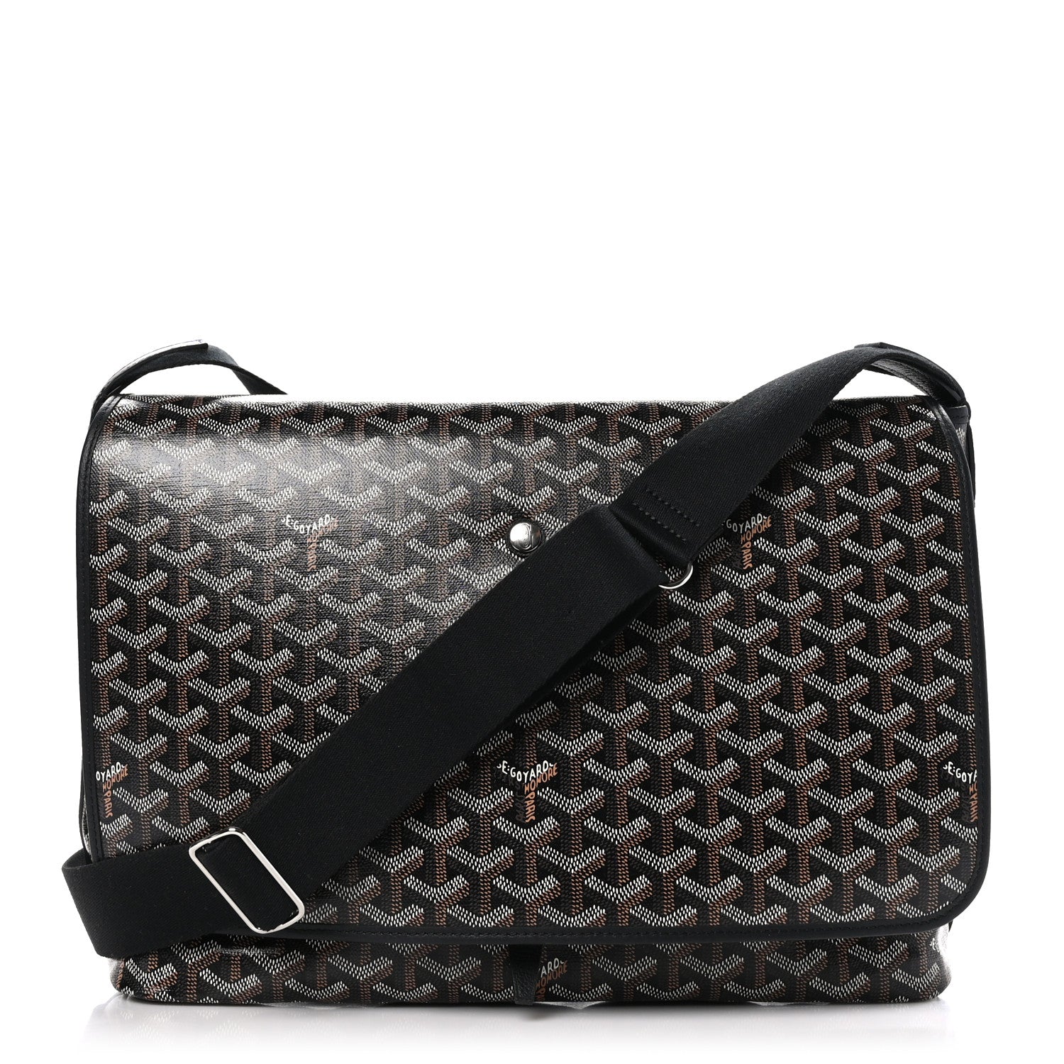 Goyard Goyardine Capetien Messenger Bag Black 1 of 11