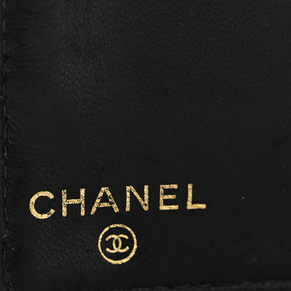 Chanel Caviar Timeless CC Compact French Wallet Black 6 of 13