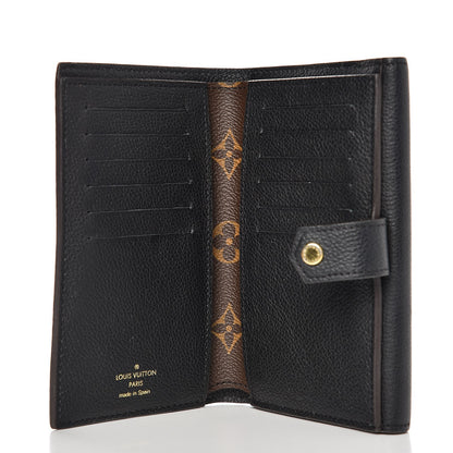 Louis Vuitton Monogram Pallas Compact Wallet Black 5 of 6