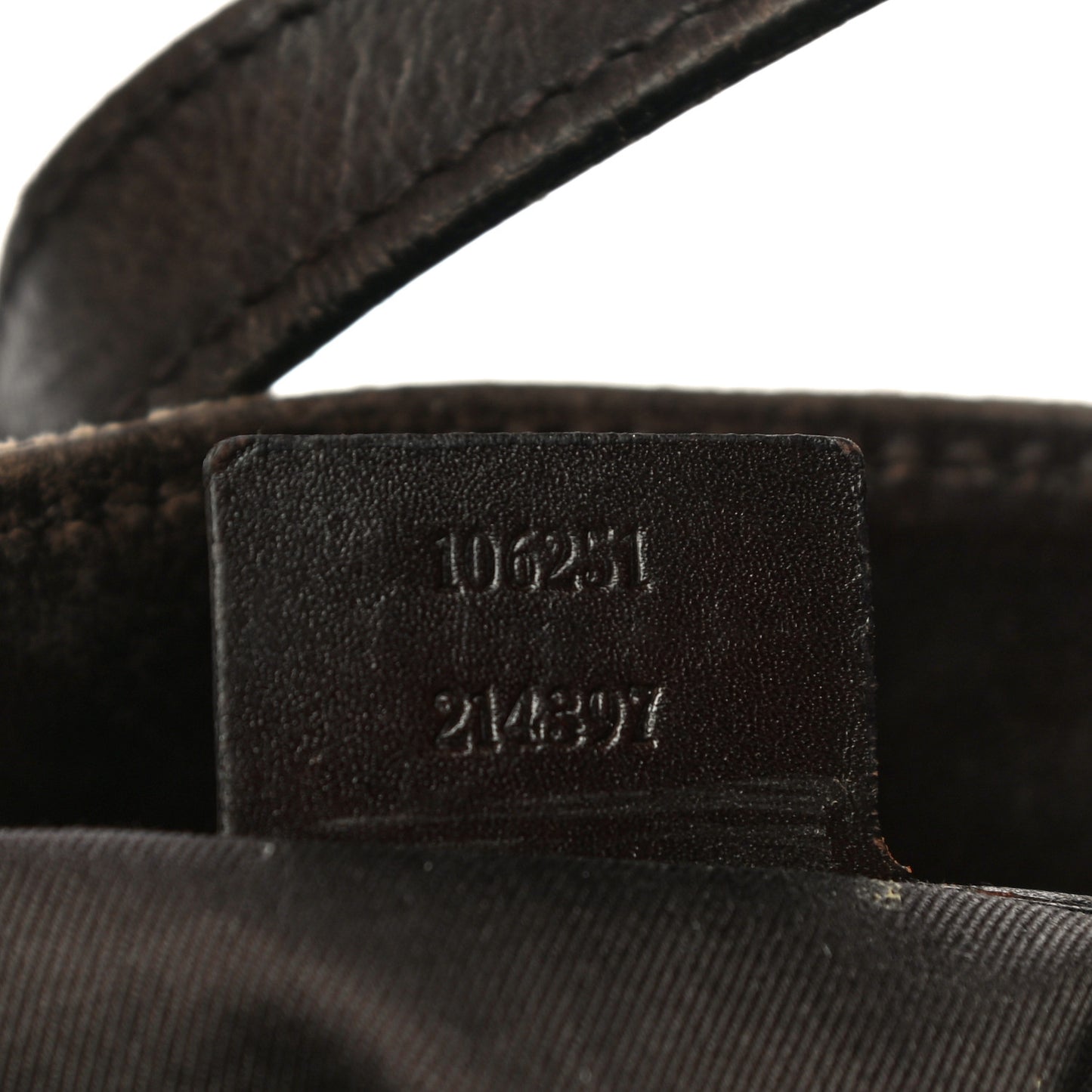 Monogram Tote Brown