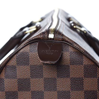 Louis Vuitton Damier Ebene Speedy 35 8 of 10